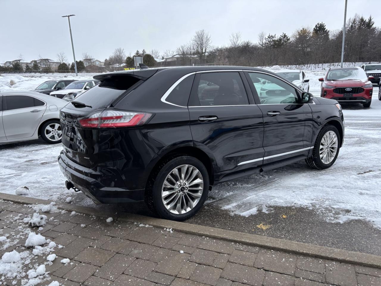 2022 Ford Edge TITANIUM, ELITE PACKAGE, LEATHER, MOONROOF, TECH! Photo3