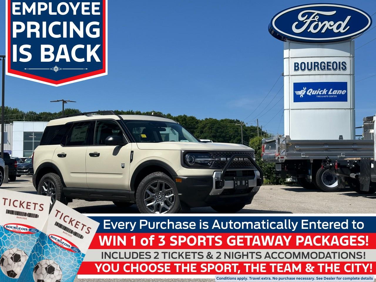New 2025 Ford Bronco Sport Big Bend 4x4 for sale in Midland, ON