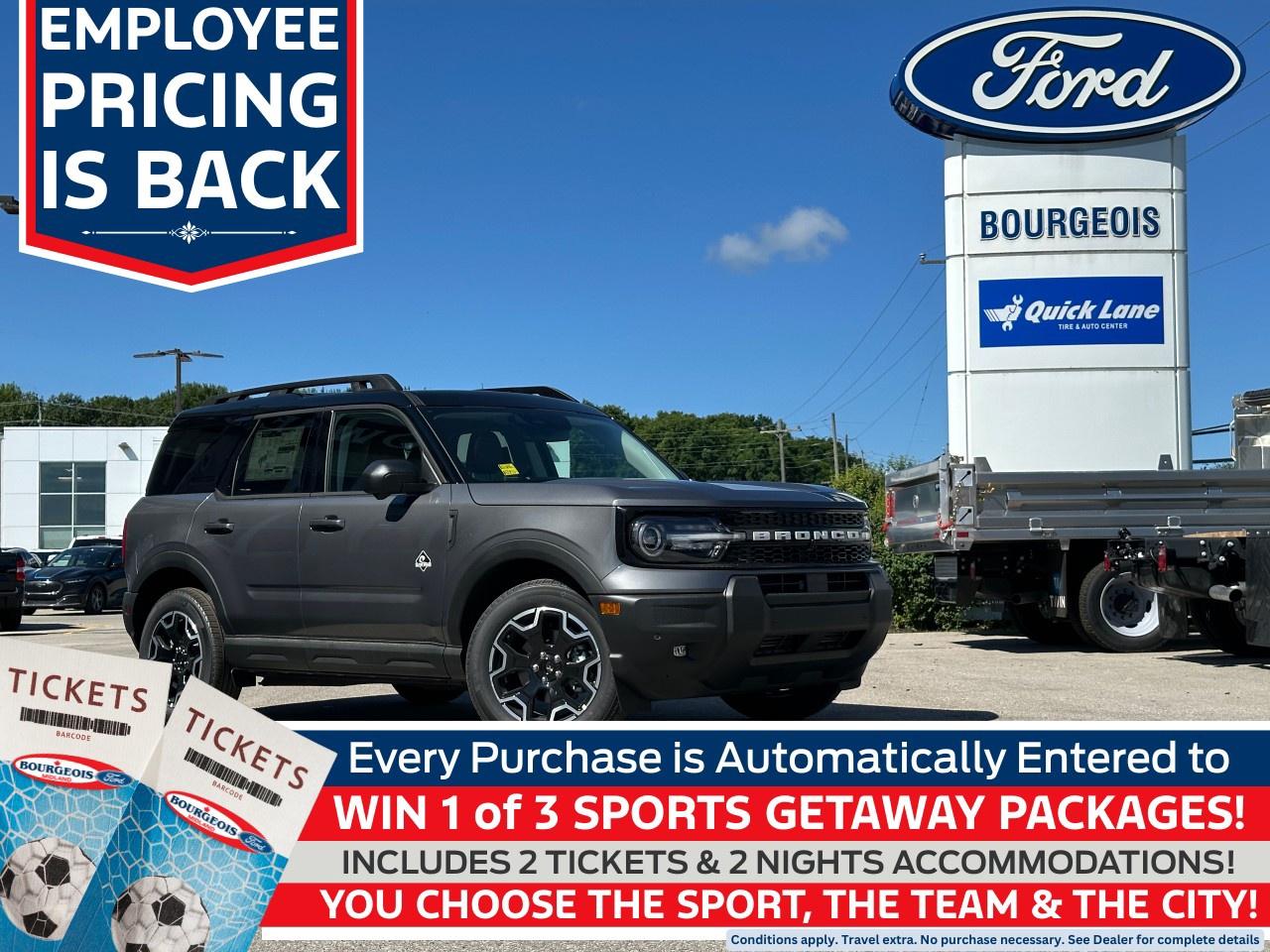 New 2025 Ford Bronco Sport Outer Banks 4X4 for sale in Midland, ON