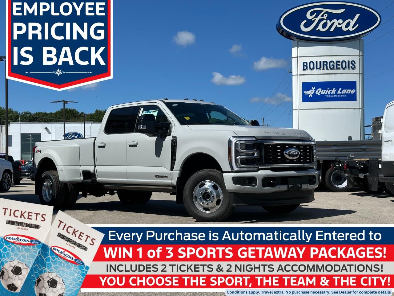 New 2025 Ford F-350 Super Duty DRW PLATINUM 4WD CREW CAB 8' BOX for sale in Midland, ON