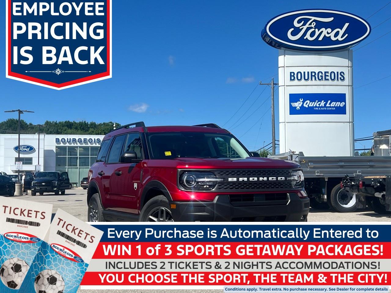 New 2025 Ford Bronco Sport Big Bend 4x4 for sale in Midland, ON
