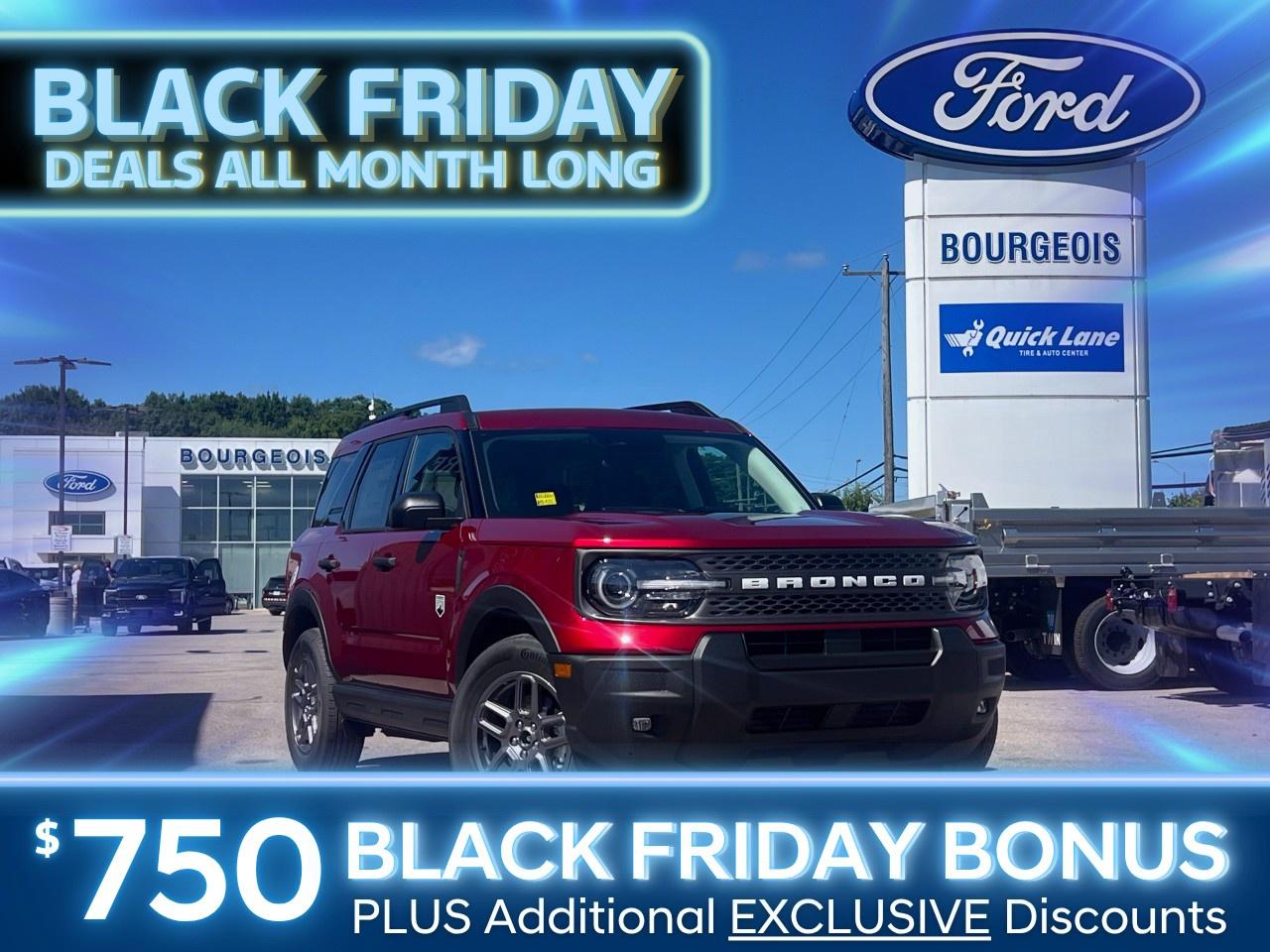 New 2025 Ford Bronco Sport Big Bend 4x4 for sale in Midland, ON