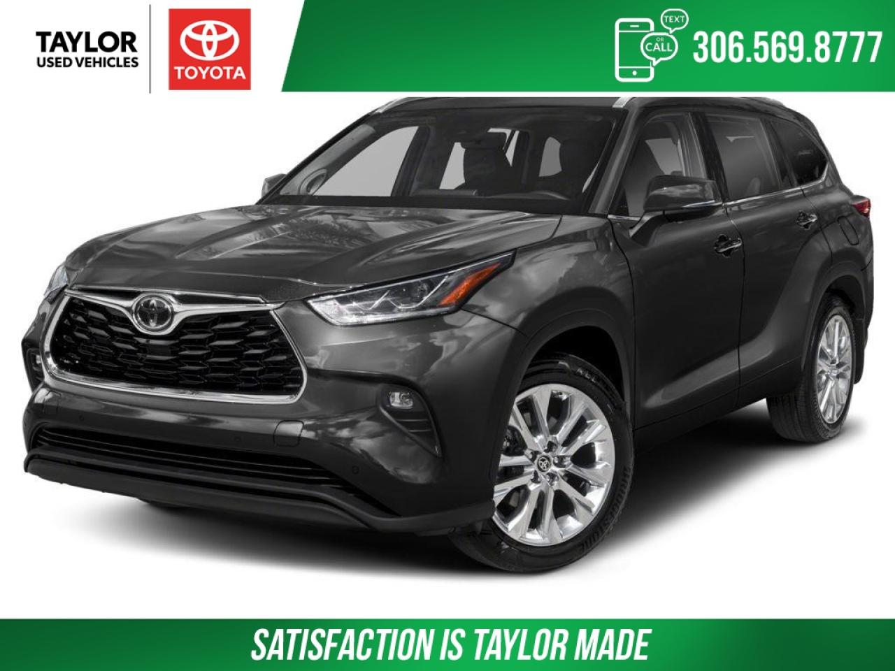 Used 2021 Toyota Highlander LIMITED for sale in Regina, SK