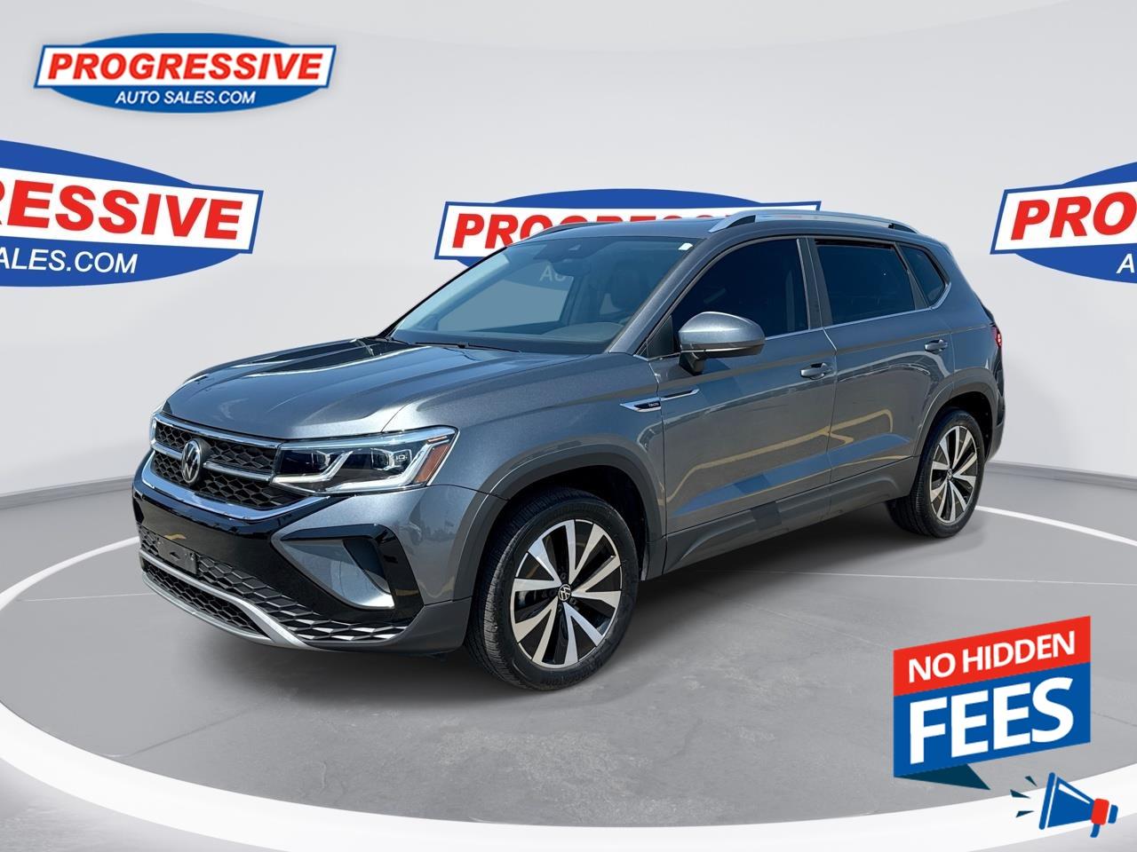 Used 2022 Volkswagen Taos Highline - Sunroof for sale in Sarnia, ON