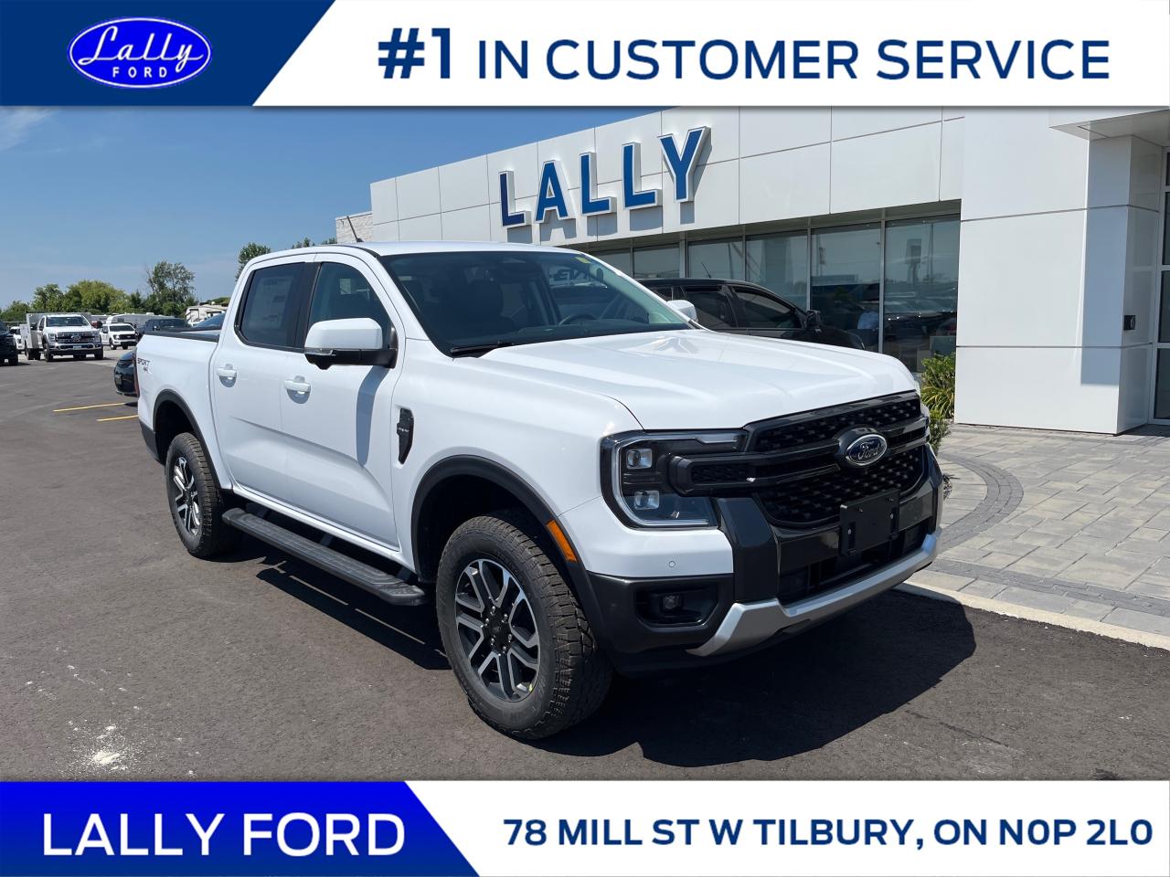 New 2025 Ford Ranger LARIAT for sale in Tilbury, ON