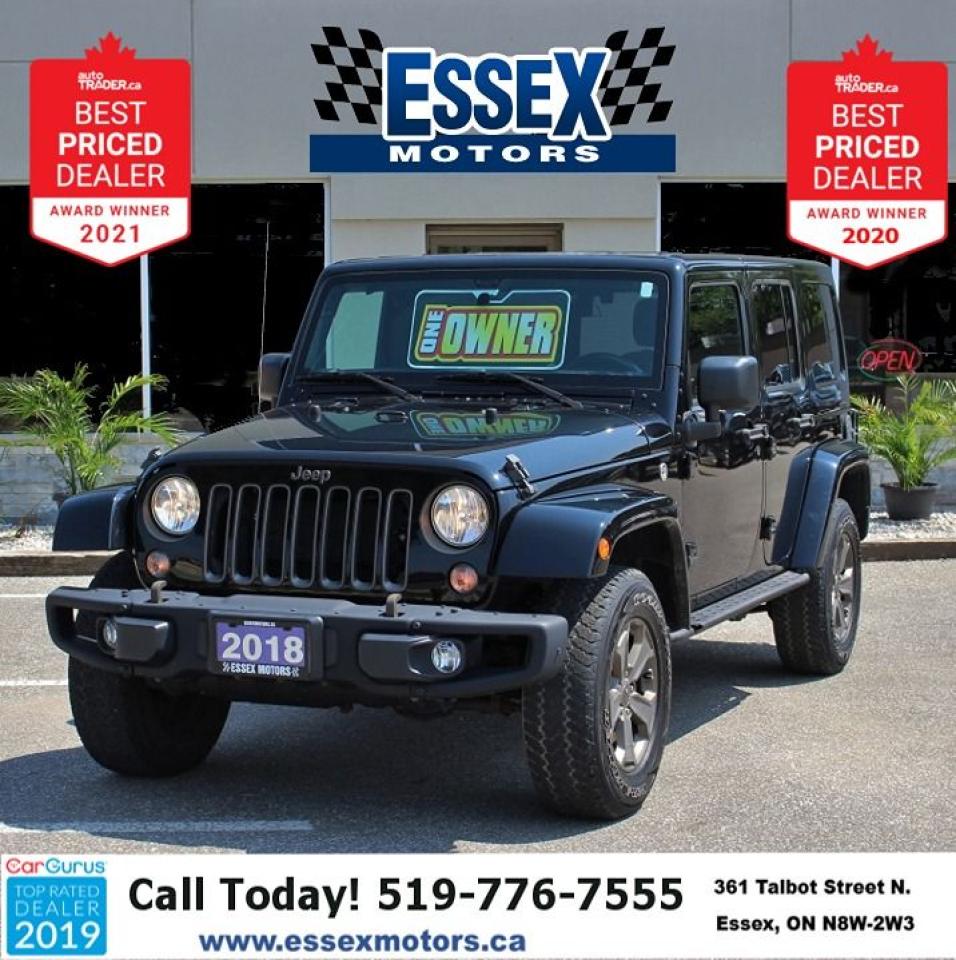 Used 2018 Jeep Wrangler Golden Eagle*Low Ks**4x4*Bluetooth*Two Tops for sale in Essex, ON