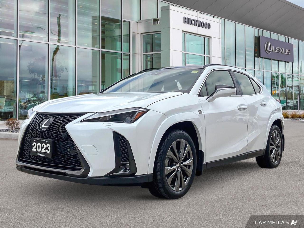 Used 2023 Lexus UX F Sport Design Hybrid No Accident | Certified Pre-owned for sale in Winnipeg, MB