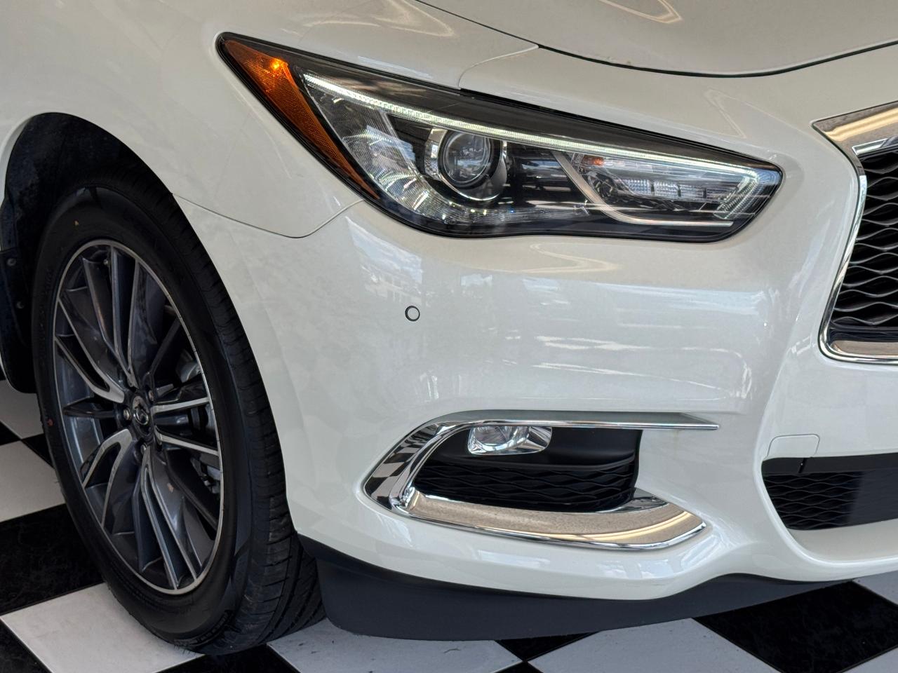 2017 Infiniti QX60 AWD 7 Passenger+Roof+GPS+New Tires+CLEAN CARFAX Photo108