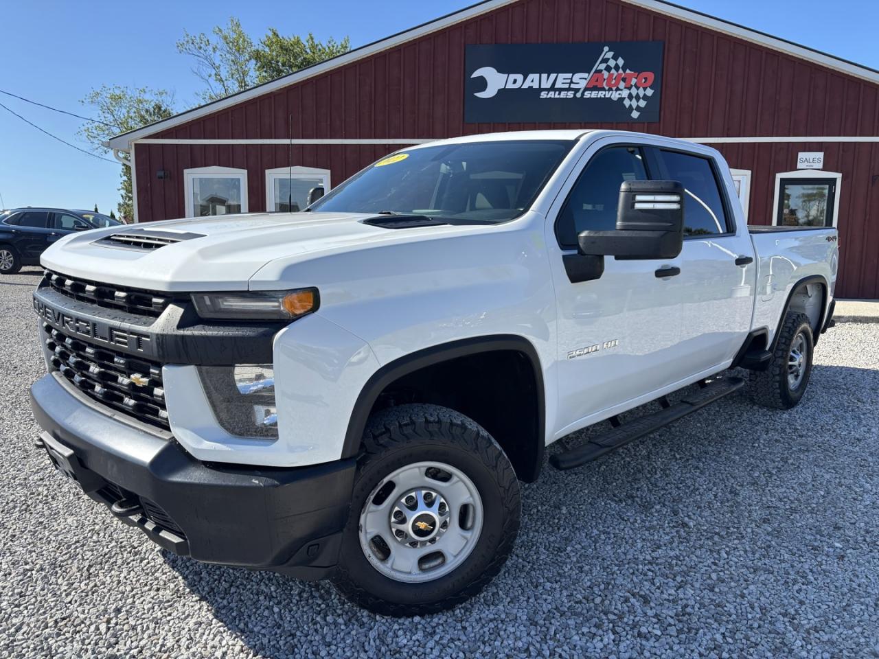 Used 2022 Chevrolet Silverado 2500 HD Work Crew Cab Short Box 4WD for sale in Dunnville, ON