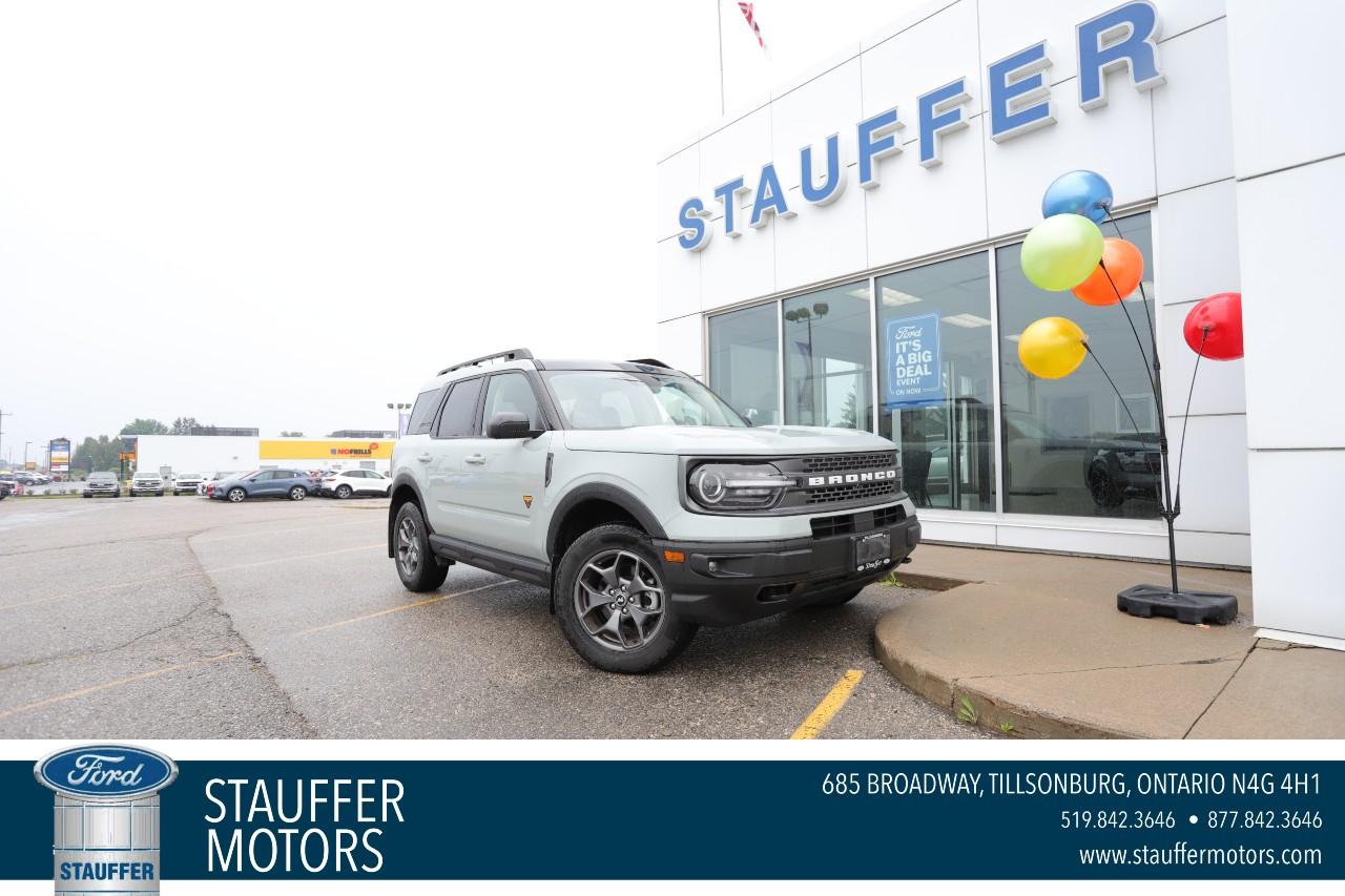 Used 2023 Ford Bronco Sport Badlands 4x4 for sale in Tillsonburg, ON