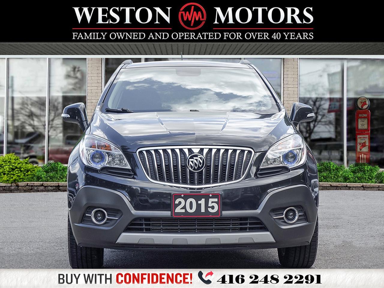 2015 Buick Encore AWD*LEATHER*NAVI*REV-CAM*POWER GROUP*HEATED SEATS Photo2