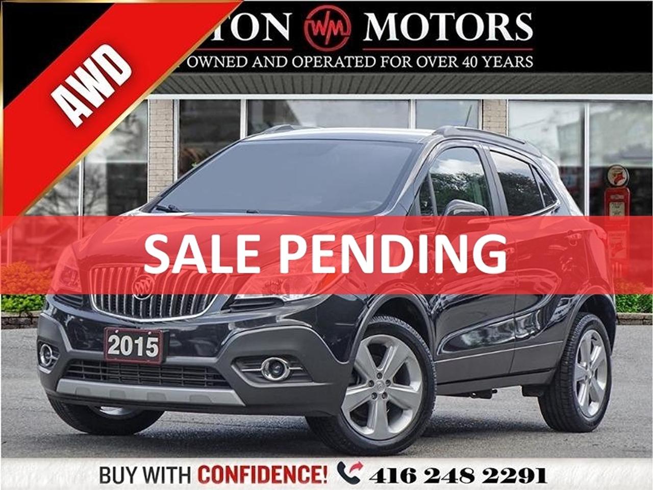 2015 Buick Encore AWD*LEATHER*NAVI*REV-CAM*POWER GROUP