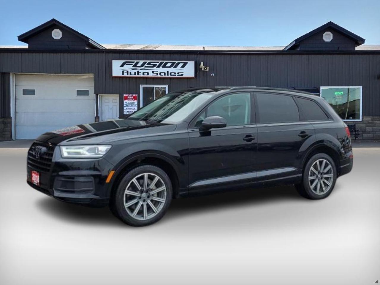 Used 2018 Audi Q7 2.0 TFSI quattro Progressiv-NAV-PAN ROOF-LEATHER for sale in Tilbury, ON