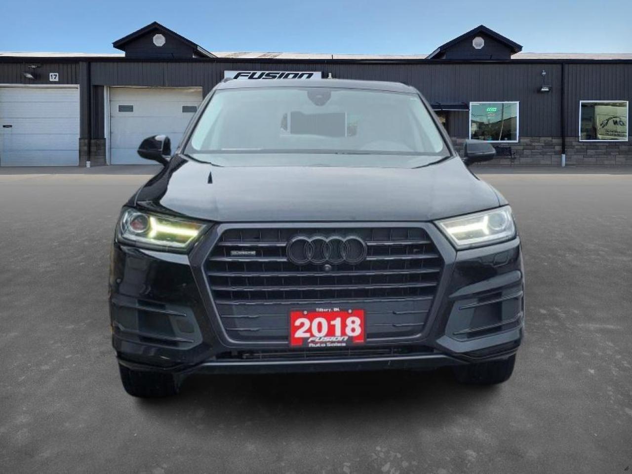 2018 Audi Q7 2.0 quattro Progressiv-7 PASS-LEATHER-PAN ROOF-NAV Photo4