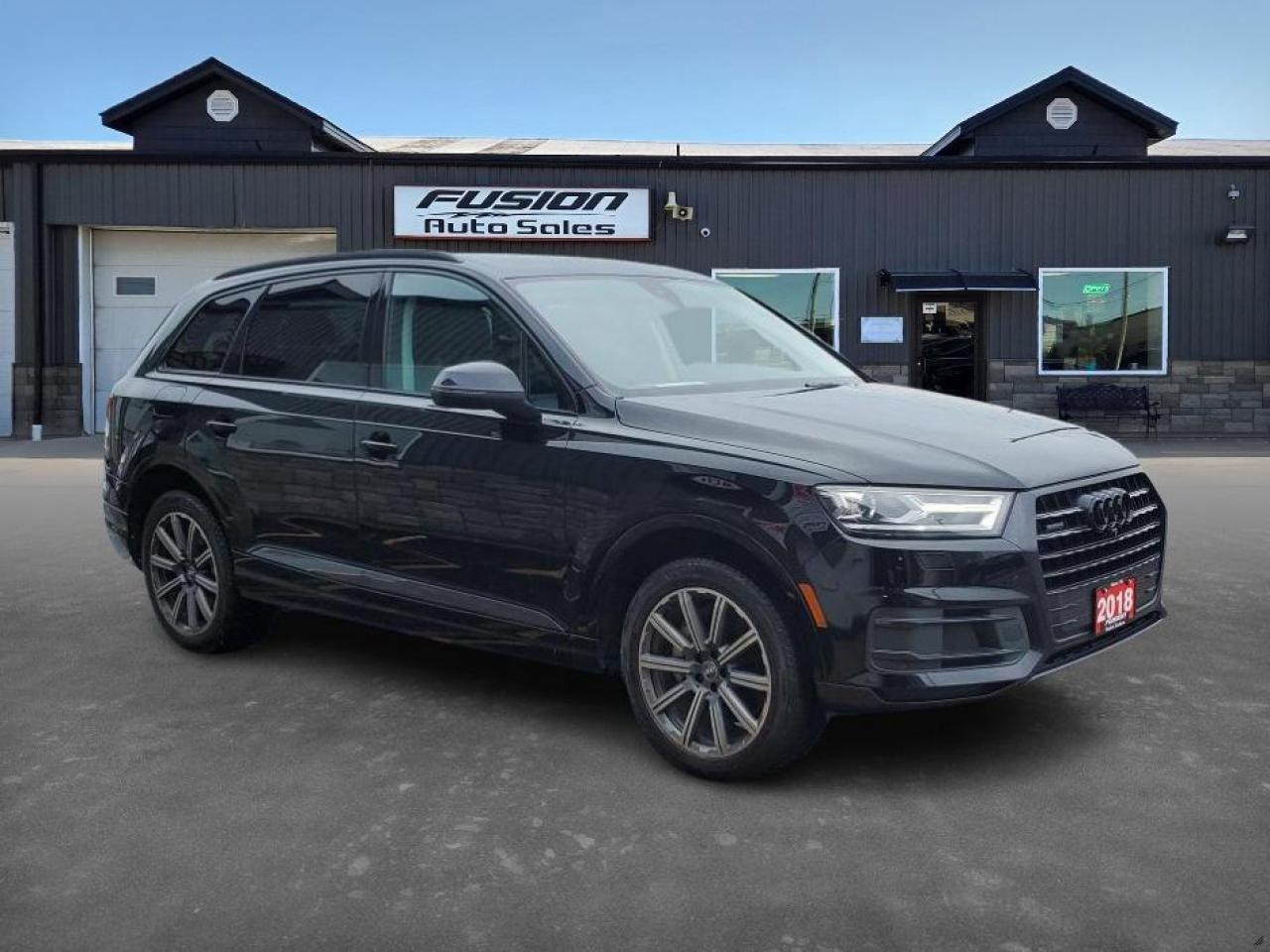 2018 Audi Q7 2.0 quattro Progressiv-7 PASS-LEATHER-PAN ROOF-NAV Photo3