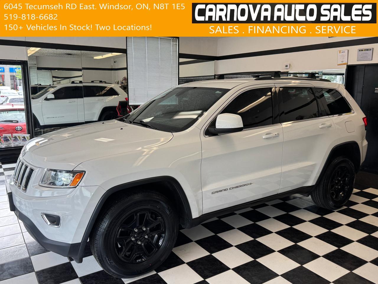 Used 2014 Jeep Grand Cherokee 4WD Laredo+New Tires+Camera+Bluetooth for sale in Windsor, ON
