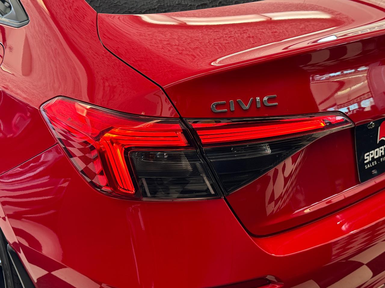 2022 Honda Civic SPORT+Roof+ONE OWNER+CLEAN CARFAX+ACCIDENT FREE Photo
