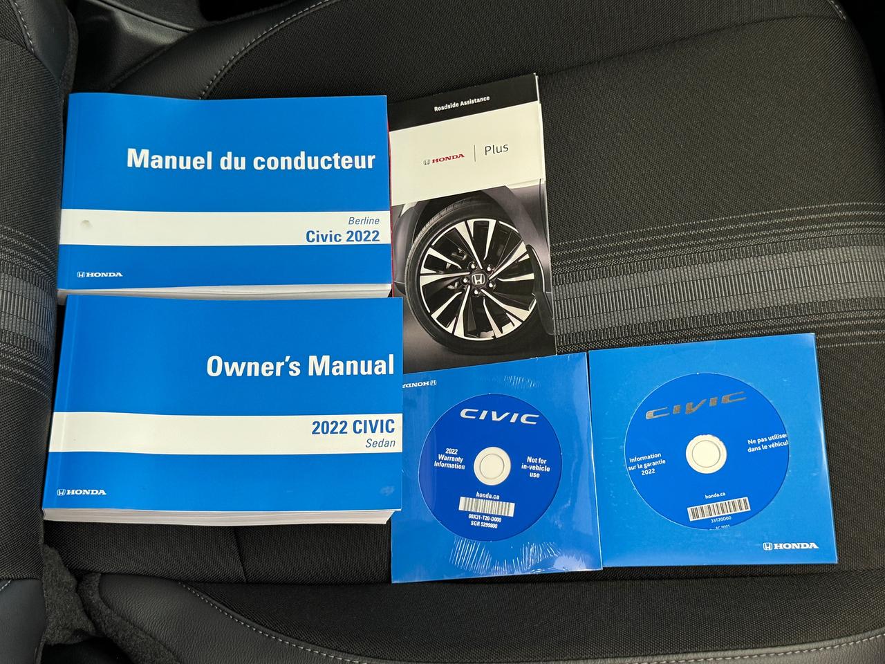 2022 Honda Civic SPORT+Roof+ONE OWNER+CLEAN CARFAX+ACCIDENT FREE Photo