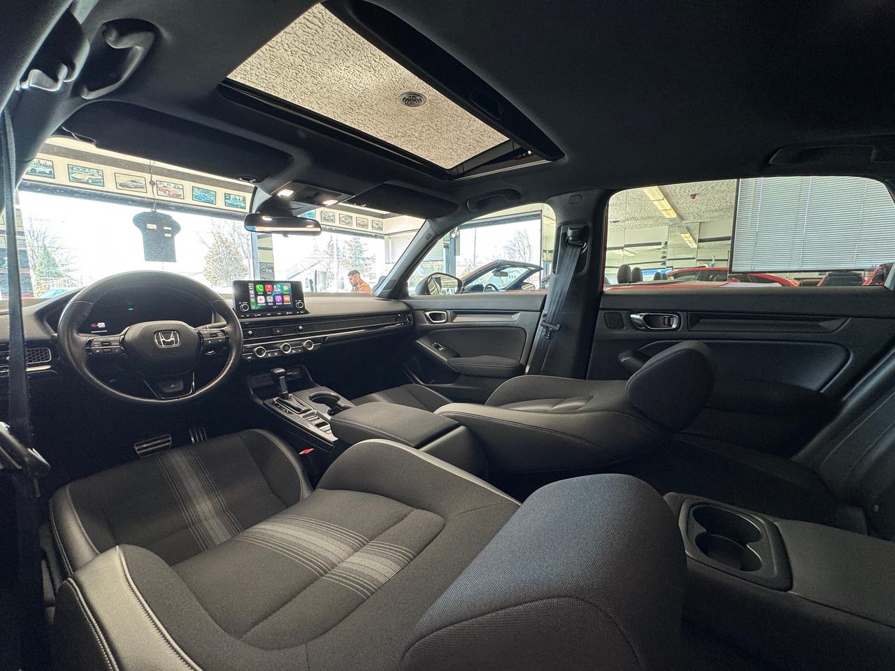 2022 Honda Civic SPORT+Roof+ONE OWNER+CLEAN CARFAX+ACCIDENT FREE Photo