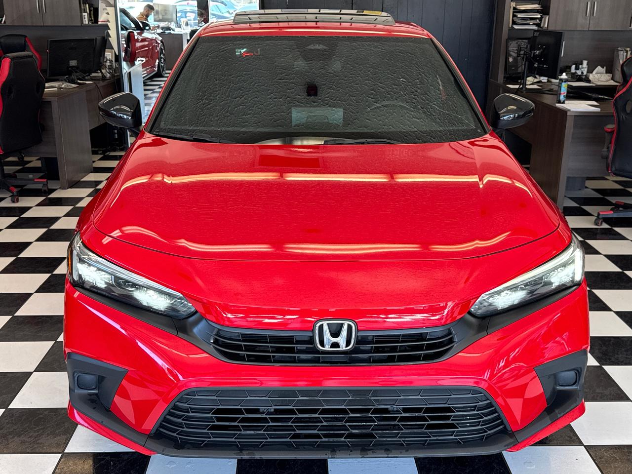 2022 Honda Civic SPORT+Roof+ONE OWNER+CLEAN CARFAX+ACCIDENT FREE Photo