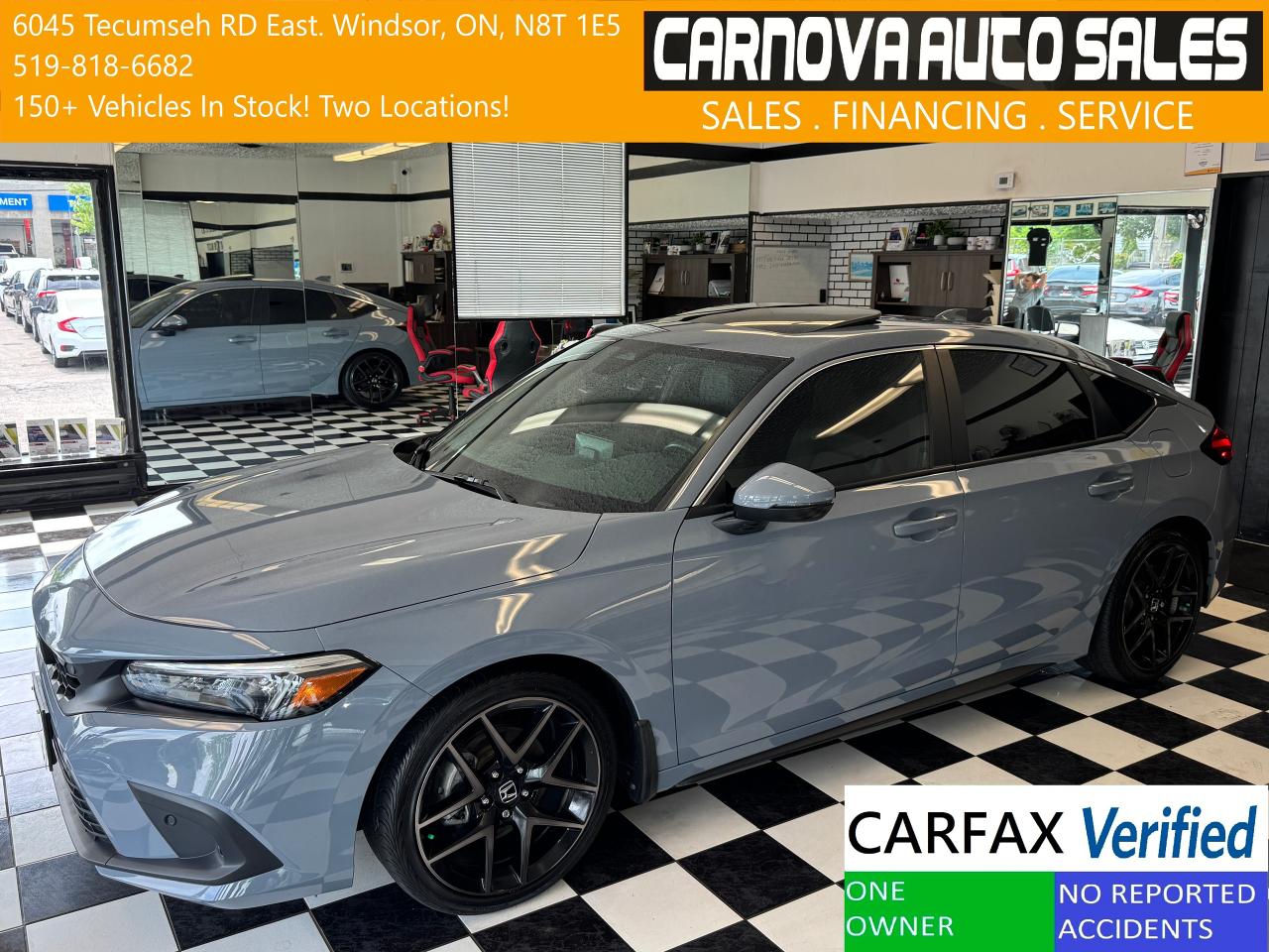 2024 Honda Civic Sport Touring+ONE OWNER+CLEAN CARFAX Photo0