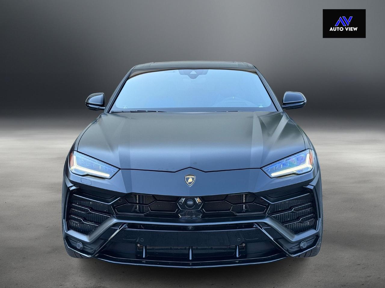 2022 Lamborghini Urus Base **WRAPPED MATTE BLACK**BLUE ELEOS PAINT** - Photo #2