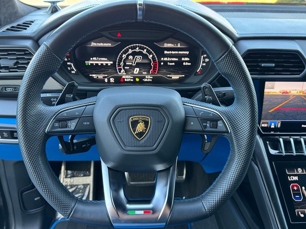 2022 Lamborghini Urus Base **WRAPPED MATTE BLACK**BLUE ELEOS PAINT** - Photo #21