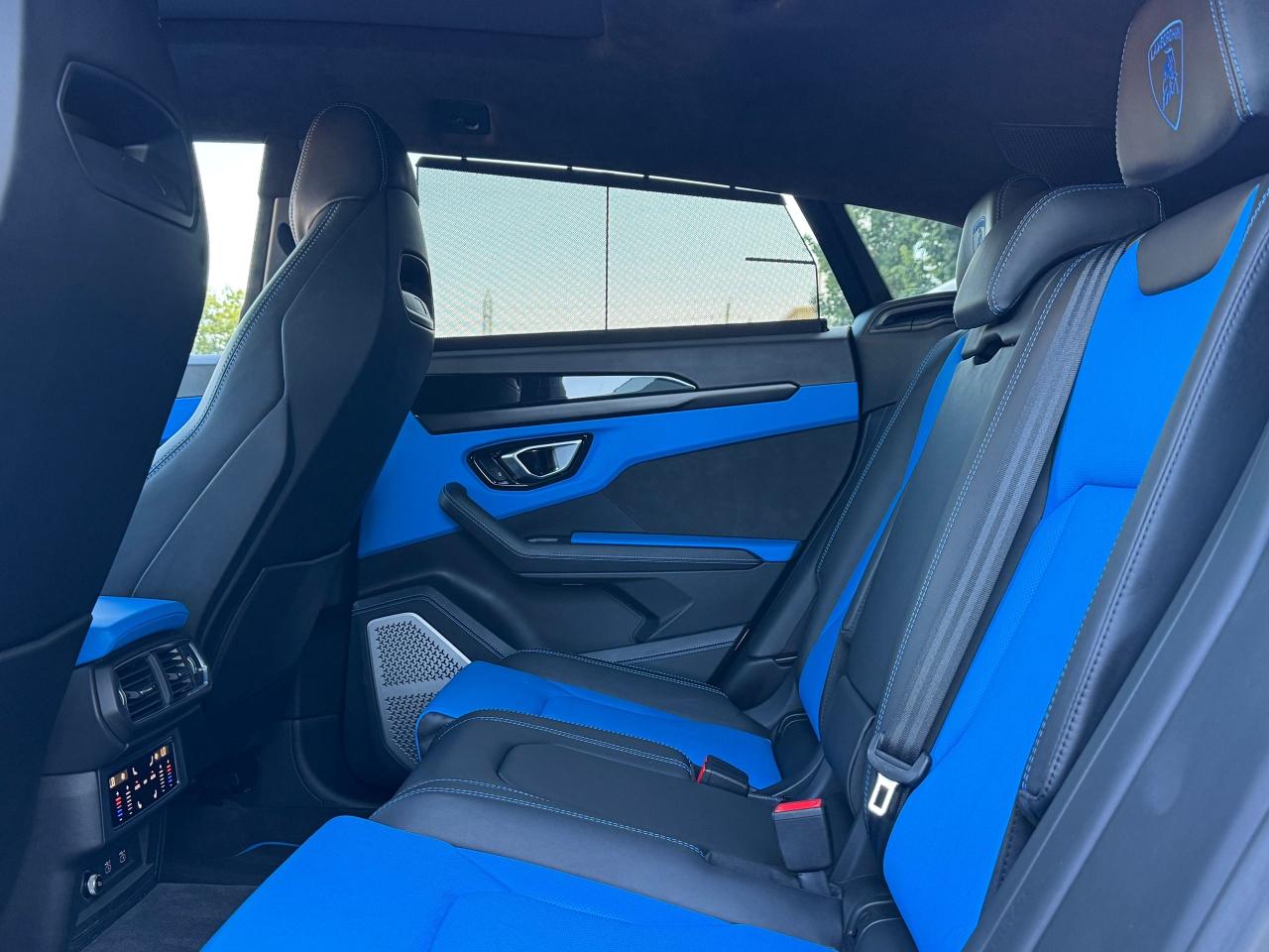 2022 Lamborghini Urus Base **WRAPPED MATTE BLACK**BLUE ELEOS PAINT** - Photo #24