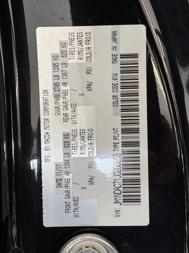 2018 Mazda Miata MX-5 GS-P+New Tires+Brembos+BBS Wheels+Recarco+GPS Photo