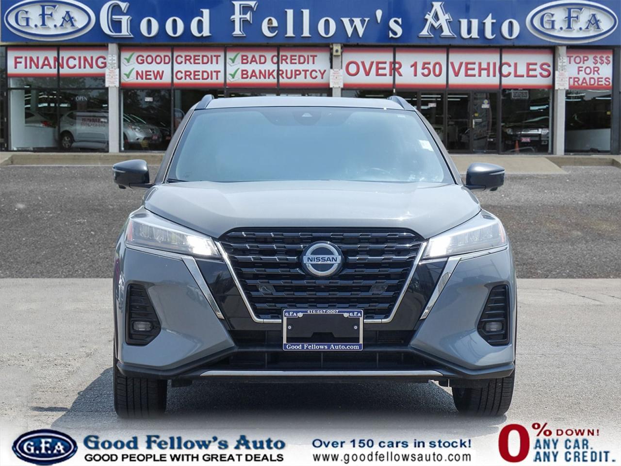 2021 Nissan Kicks PREMIUM MODEL, SUNROOF, LEATHER SEATS, REARVIEW CA Photo2
