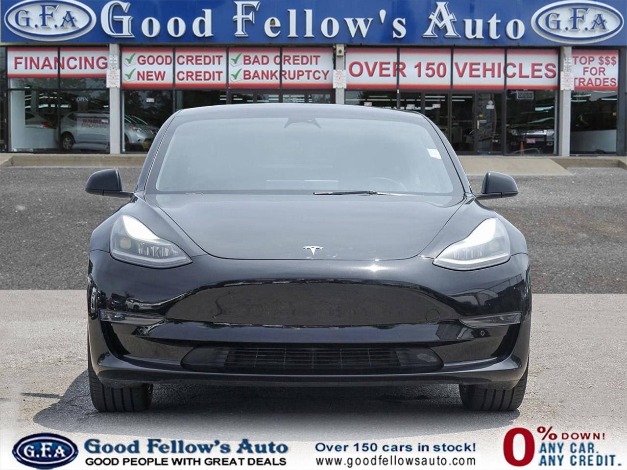 2022 Tesla Model 3 STANDARD RANGE PLUS, LEATHER SEATS, NAVIGATION, RE - Photo #2