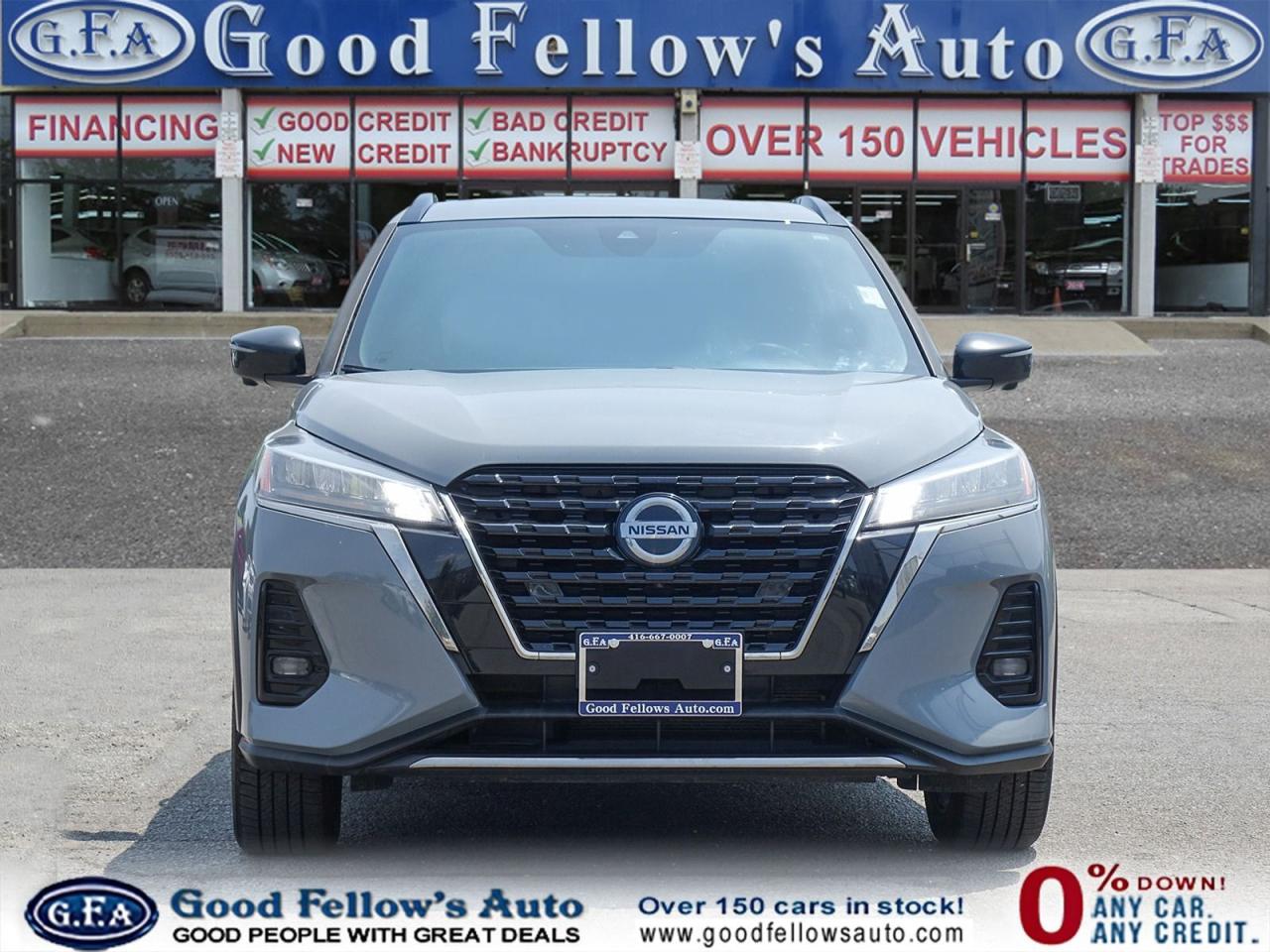 2021 Nissan Kicks PREMIUM MODEL, SUNROOF, LEATHER SEATS, REARVIEW CA - Photo #2