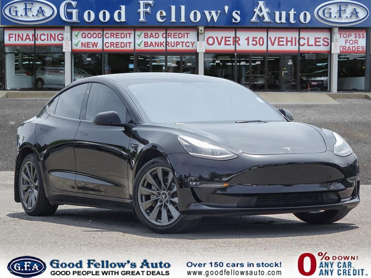 2022 Tesla Model 3 STANDARD RANGE PLUS, LEATHER SEATS, NAVIGATION, RE - Photo #1