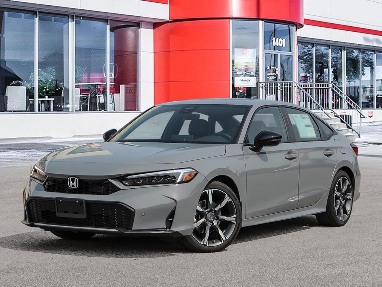 Experience the future of driving with the all-new 2026 Honda Civic Sedan Hybrid. This cutting-edge vehicle combines sleek urban design with eco-friendly technology, perfect for the modern city dweller who values both style and sustainability.

Key Features:
- Advanced 2.0L 4-cylinder hybrid engine for optimal fuel efficiency
- Impressive fuel economy of 50 Le/100 km in the city and 47 Le/100 km on the highway
- Adaptive Cruise Control (ACC) with Low-Speed Follow for a stress-free commute
- Blind Spot Information (BSI) System for enhanced safety
- Traffic Jam Assist to navigate congested roads with ease
- Spacious interior with 60-40 folding rear seats for versatile cargo options
- Urban Grey exterior that exudes sophistication

Ready to embrace the future of driving? Reserve your 2026 Honda Civic Sedan Hybrid today or book a test drive at Birchwood Honda Regent. Our team is here to answer any questions and guide you through the cutting-edge features of this remarkable vehicle. Dont miss the opportunity to be at the forefront of automotive innovation  contact us now!
All vehicle pricing reflects A/C ($100) and tire ($20) taxes, any installed dealer installed accessories, and our Guardian Plus Protection Package ($1499).
All vehicles come with a high value Protection Package completed and registered once the vehicle arrives in Winnipeg:

 
Paintless Dent Repair: Say goodbye to pesky dents and dings! Our paintless dent repair service fixes minor imperfections without the need for repainting, preserving your vehicles original shine. Quick and hassle-free, its the perfect solution to keep your car looking brand new!

Key/Remote Replacement: Dont let a lost or broken key fob stress you out! Our warranty now covers third-party key fobs and includes easy reprogramming, ensuring youre always ready to hit the road.

Cosmetic Wheel Coverage: Keep your wheels looking sharp! Our cosmetic wheel coverage takes care of any damage, so you can drive with confidence and style.

Paint Protection: Maintain that showroom shine effortlessly! Our premium paint protection keeps your vehicle looking immaculate, eliminating the need for constant waxing.
Dealer permit #9387