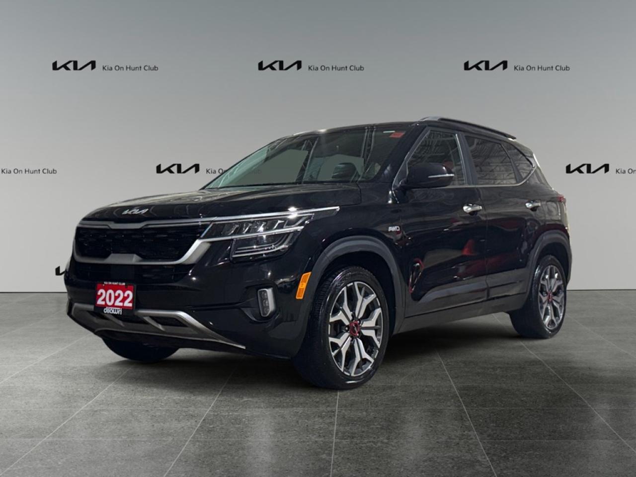 Used 2022 Kia Seltos SX Turbo AWD w/Burgundy Interior for sale in Nepean, ON