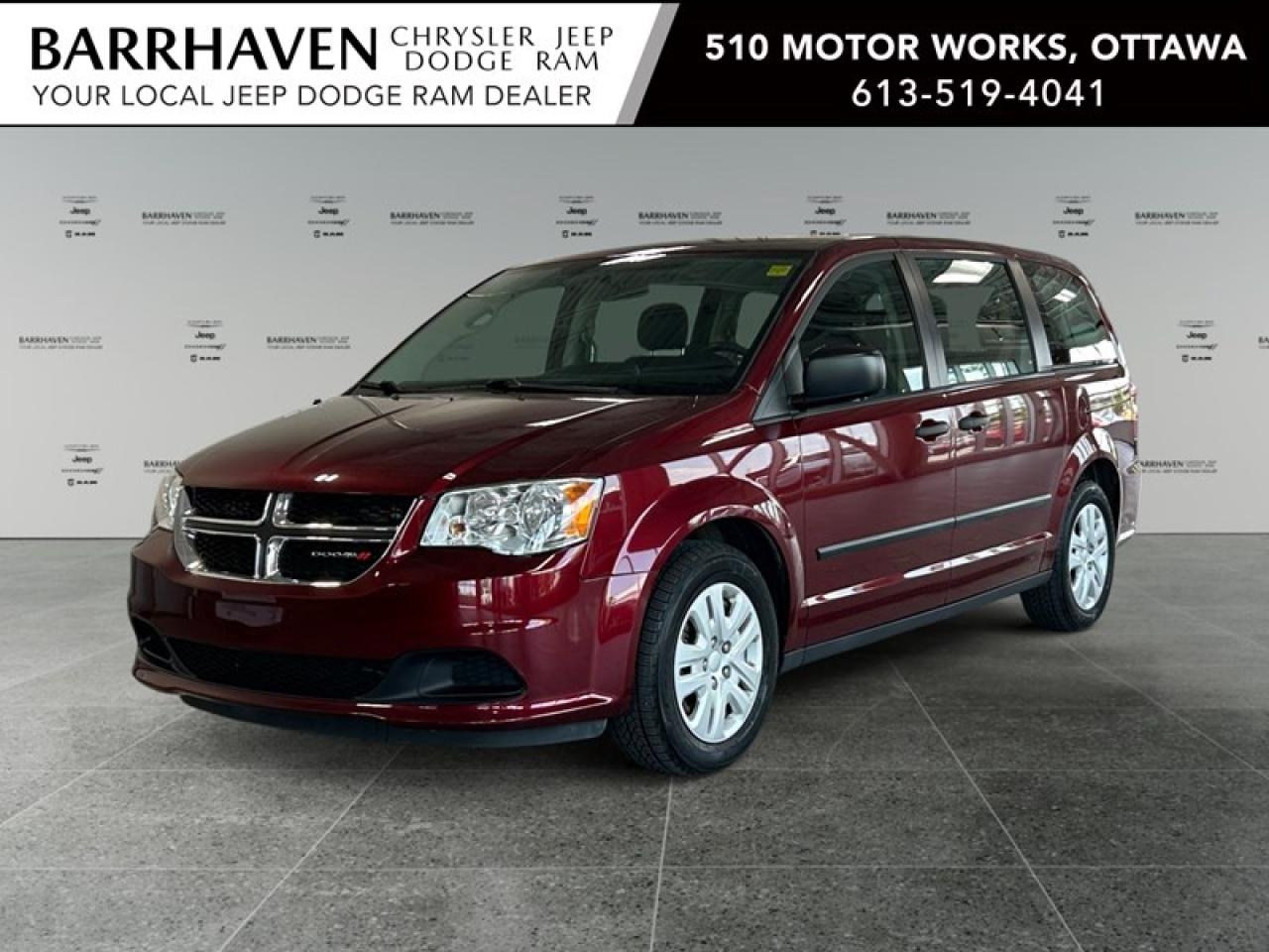 Used 2017 Dodge Grand Caravan Canada Value Package | Ultra Low KM's for sale in Ottawa, ON
