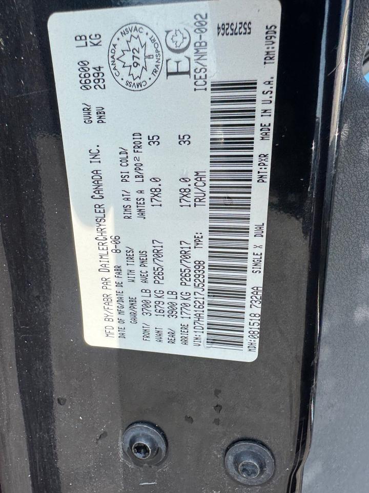 2007 Dodge Ram 1500 SLT, SHORT CAB, LONG BOX, ONLY 155KMS, AS IS - Photo #15