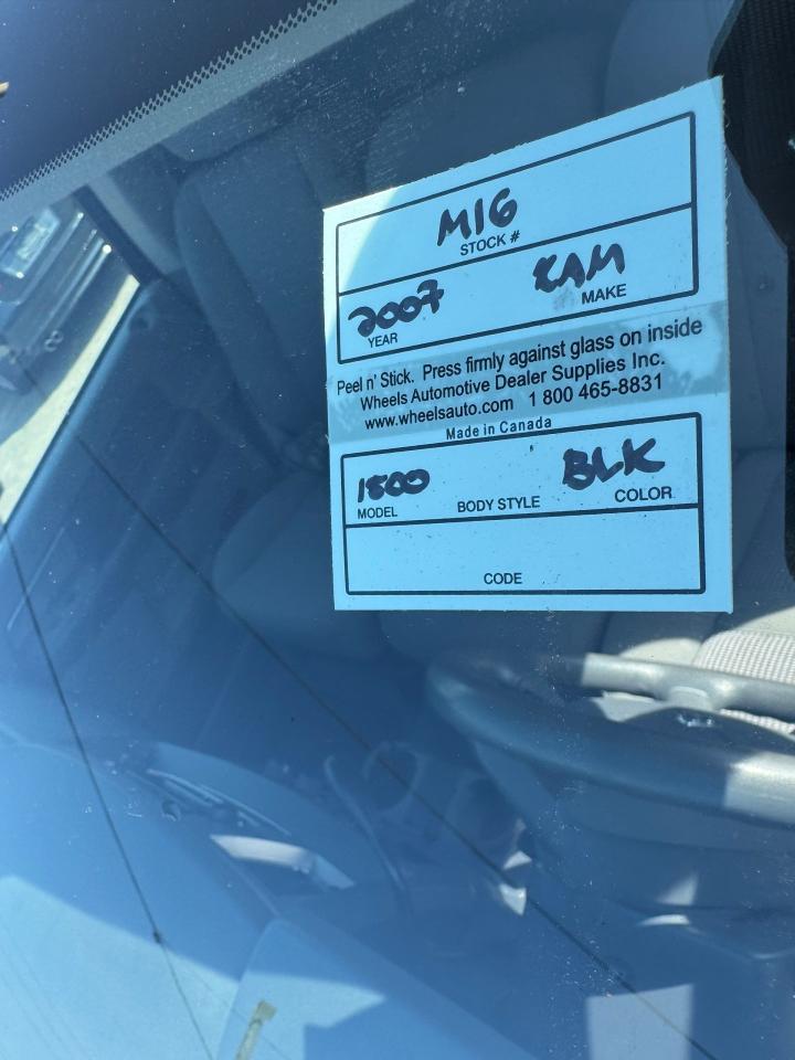 2007 Dodge Ram 1500 SLT, SHORT CAB, LONG BOX, ONLY 155KMS, AS IS - Photo #16