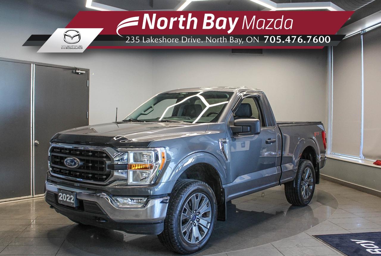 Used 2022 Ford F-150 XLT LOW KMS - RARE REGULAR CAB - CLOTH UPHOLSTERY - CLEAN CARFAX for sale in North Bay, ON