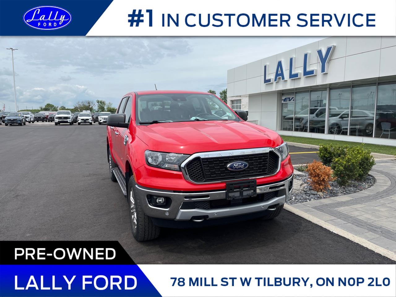 Used 2020 Ford Ranger XLT Super Low Km’s, trailer Tow, Chrome Pack!! for sale in Tilbury, ON