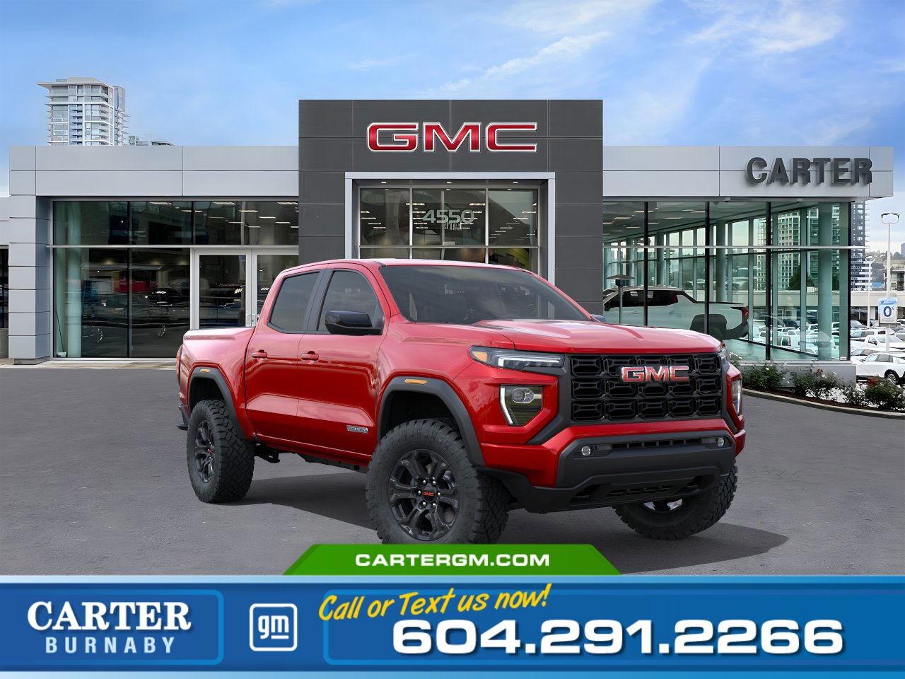 New 2025 GMC Canyon ELEVATION 4WD | 310 HP TURBOMAX ENG/TRAILERING SYS for sale in Burnaby, BC