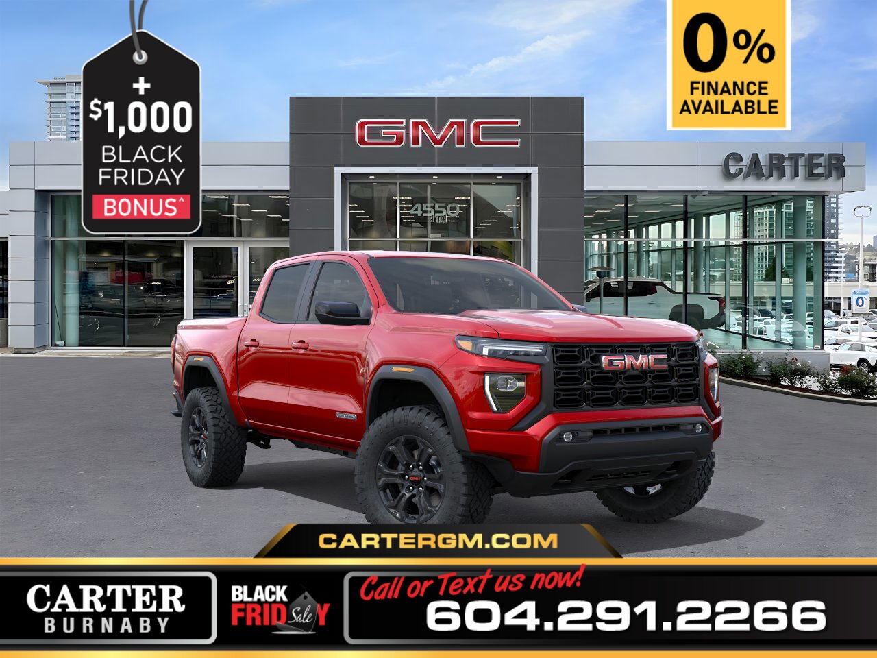 New 2025 GMC Canyon ELEVATION 4WD | 2.7L TURBOMAX ENG/PROGRADE SYSTEM for sale in Burnaby, BC