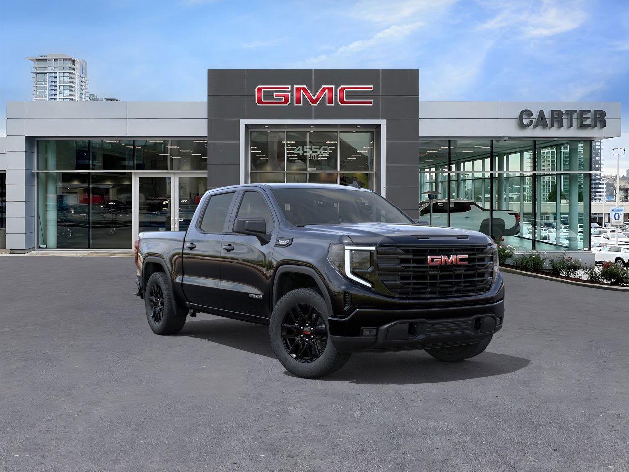 New 2025 GMC Sierra 1500 ELEVATION 4WD | 5.3L ENGINE/OFF-ROAD PKG/PWR SEAT for sale in Burnaby, BC