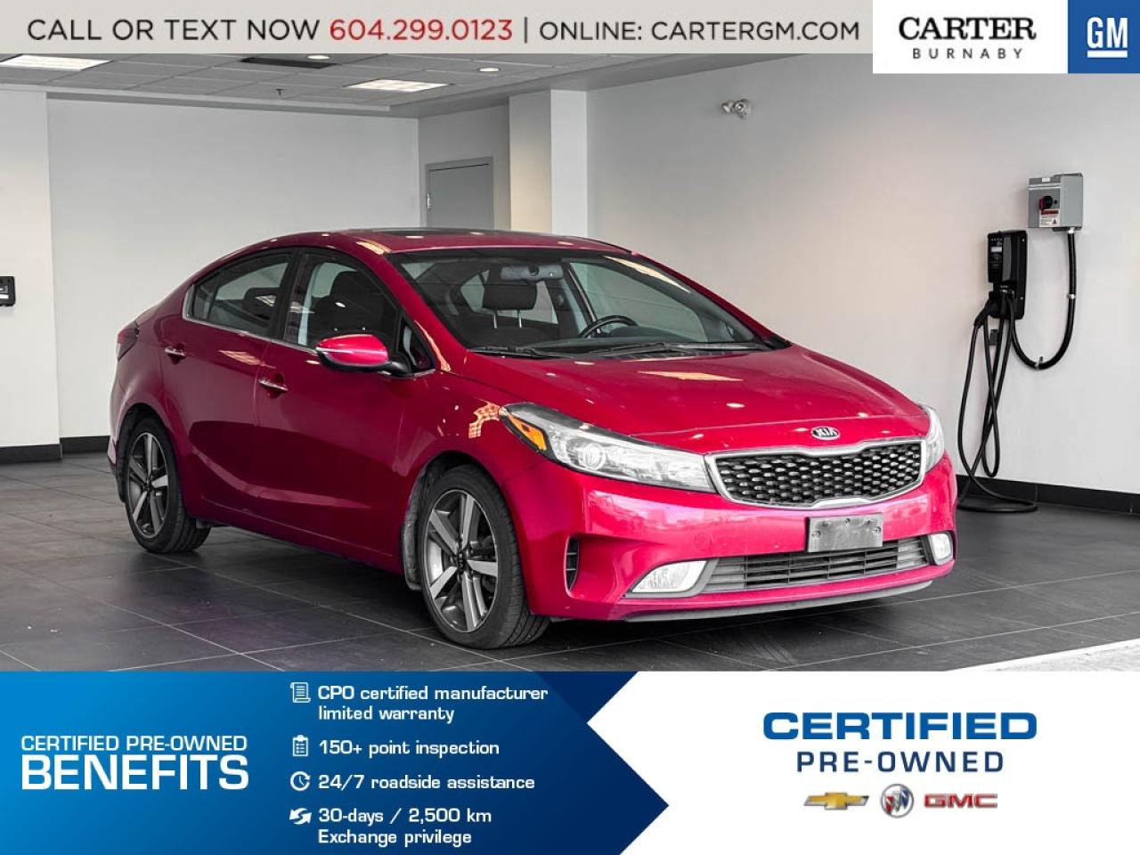 Used 2017 Kia Forte EX FWD | SUN ROOF/HEAT SEAT/CLIMATE CTRL/BLUETOOTH for sale in Burnaby, BC