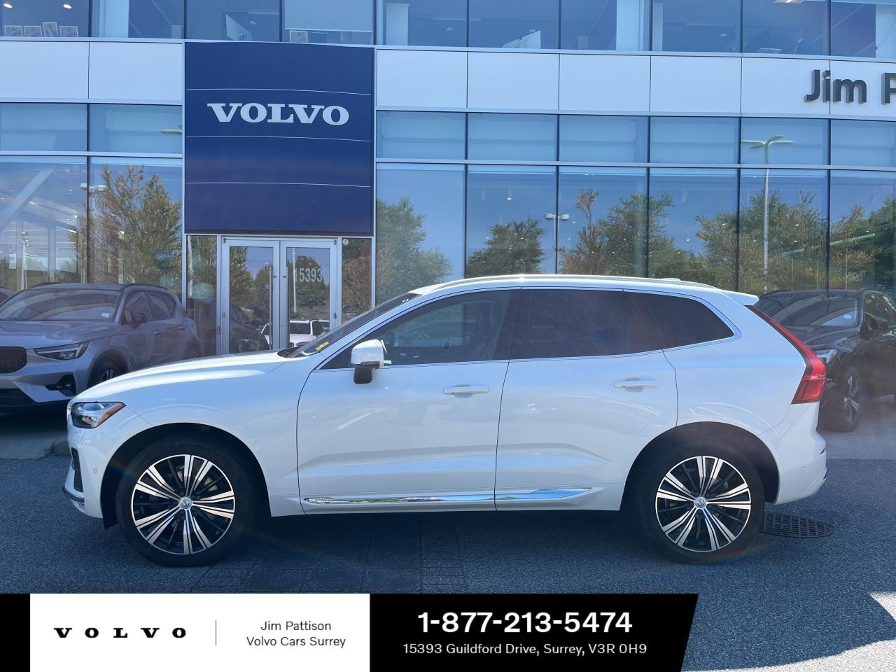 Used 2023 Volvo XC60 B6 AWD Plus Bright Theme| CPO Warranty until 2028! for sale in Surrey, BC
