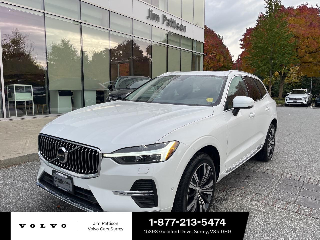 Used 2023 Volvo XC60 B6 AWD Plus Bright Theme| CPO Warranty until 2028! for sale in Surrey, BC