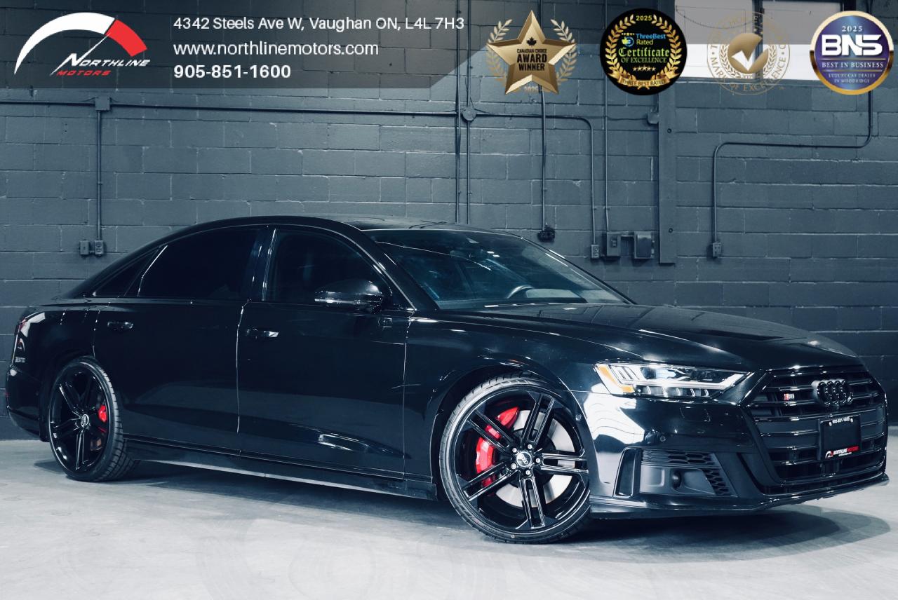Used 2021 Audi S8 HUD/CARBON FIBER/21 IN RIM/PANO/ for sale in Vaughan, ON