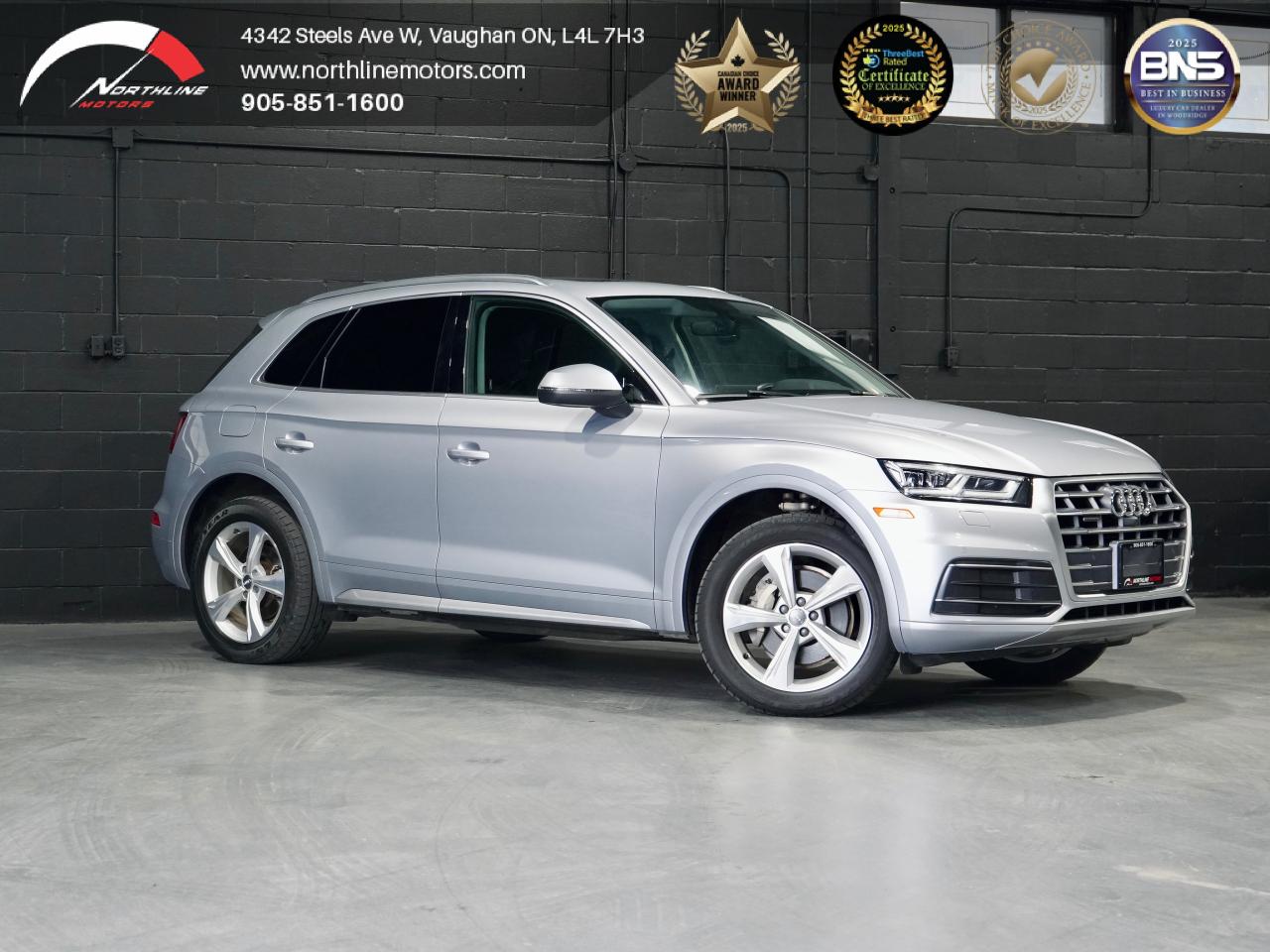 Used 2018 Audi Q5 2.0 TFSI quattro Progressiv S tronic/ACCIDENT FREE for sale in Vaughan, ON