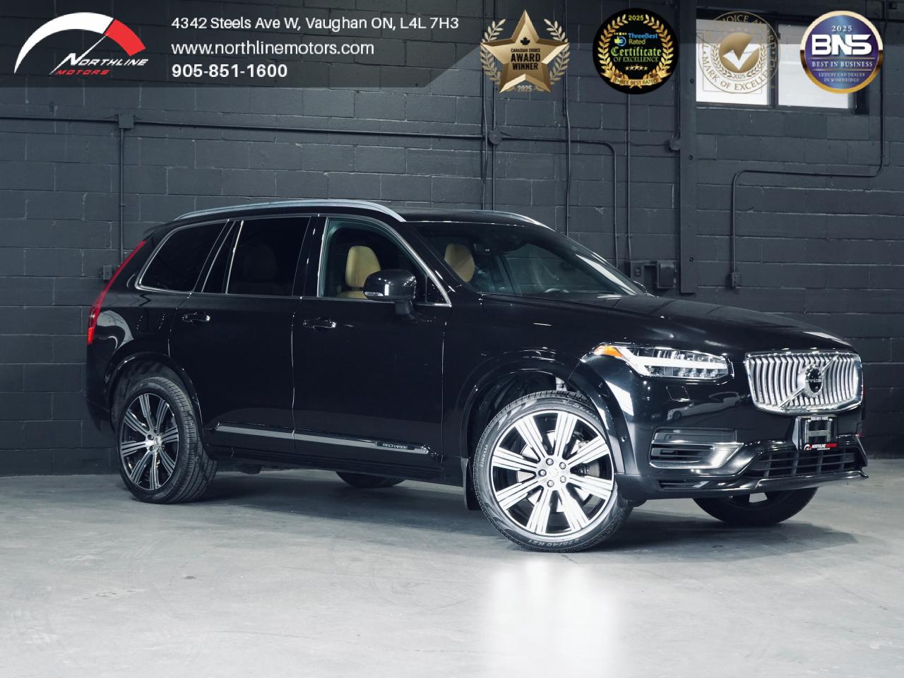 Used 2021 Volvo XC90 PHEV Inscription/PANO/HUD/360CAM/21 IN RIMS/7PASS for sale in Vaughan, ON