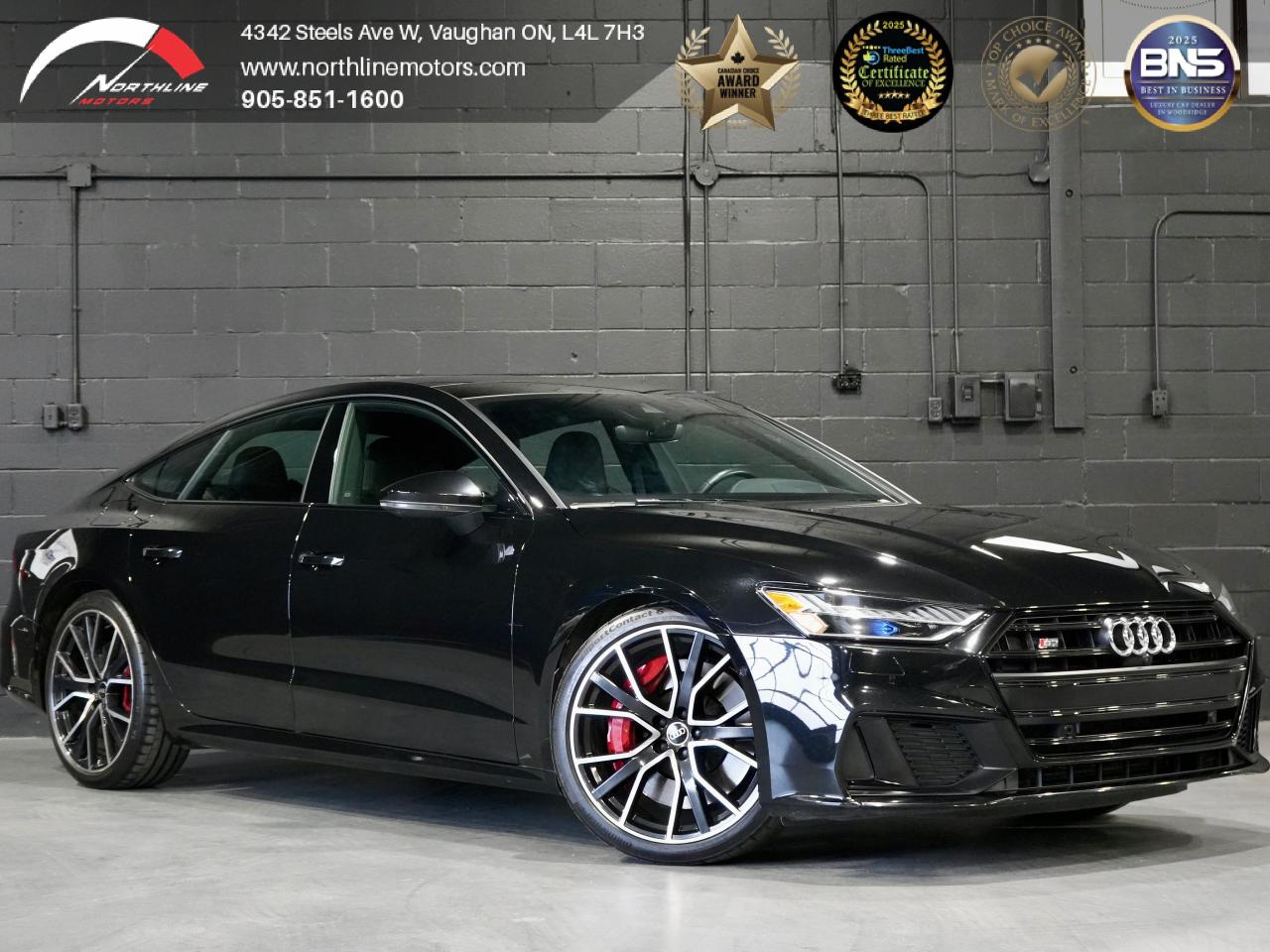 Used 2021 Audi S7 Sportback ROOF/360CAM/HUD/B&O/21 IN RIMS/NO ACCIDENT/NAVI for sale in Vaughan, ON